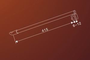 單頭固定夾拉杆