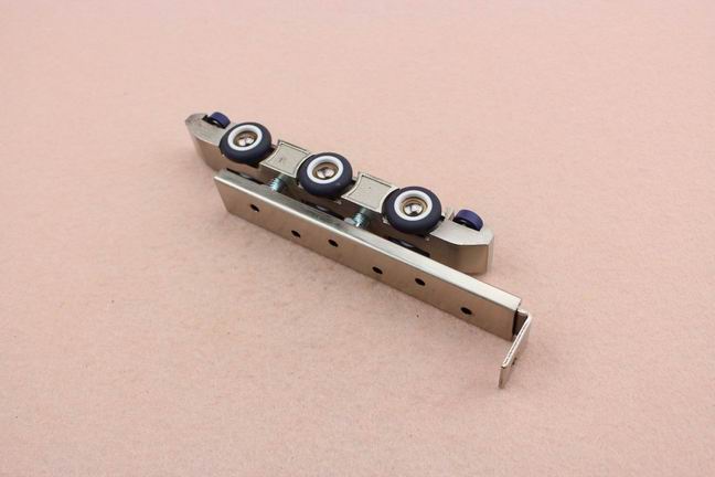 new design double row sliding hanging roller for wooden door